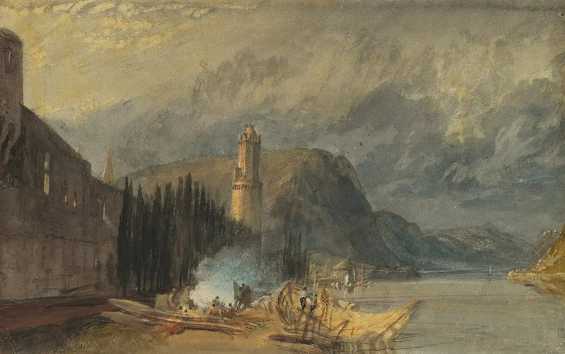 Wieża Rzymska, Andernach - J. M. W. Turner