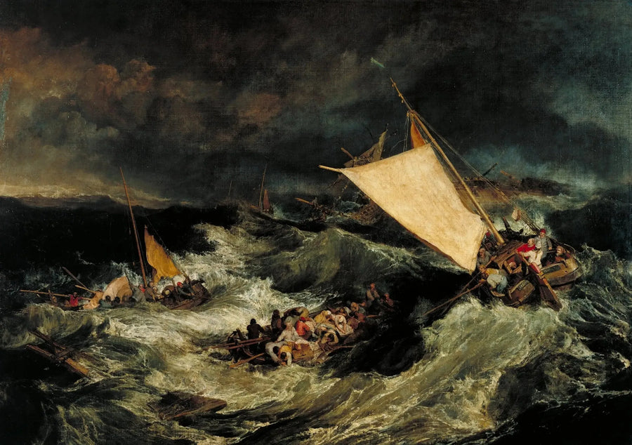 Wrak statku - J. M. W. Turner