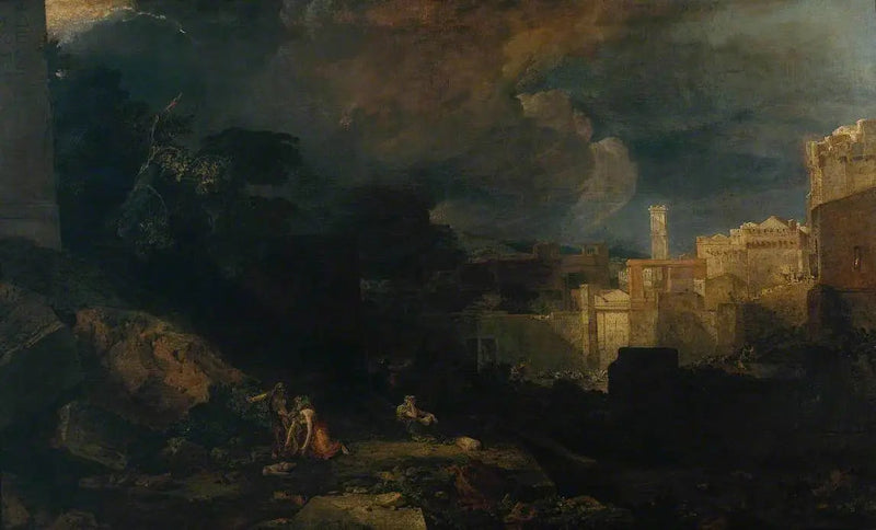 Dziesiąta Plaga Egiptu - J. M. W. Turner