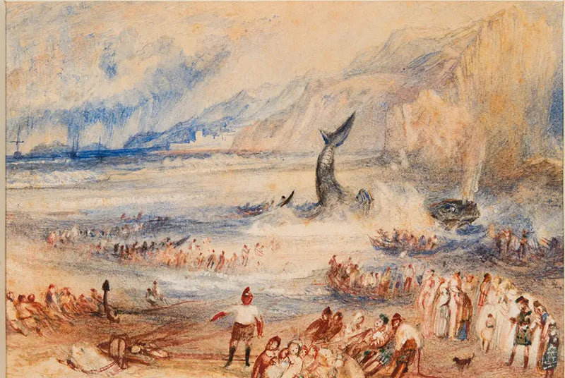 Wydra na brzegu - J. M. W. Turner