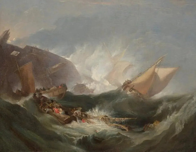 Wrak statku transportowego - J. M. W. Turner