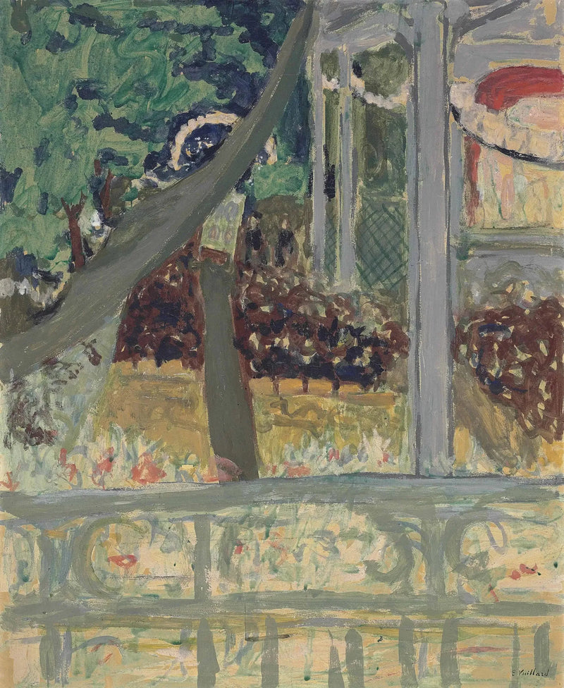 Teatr na świeżym powietrzu (kiosk) - Édouard Vuillard