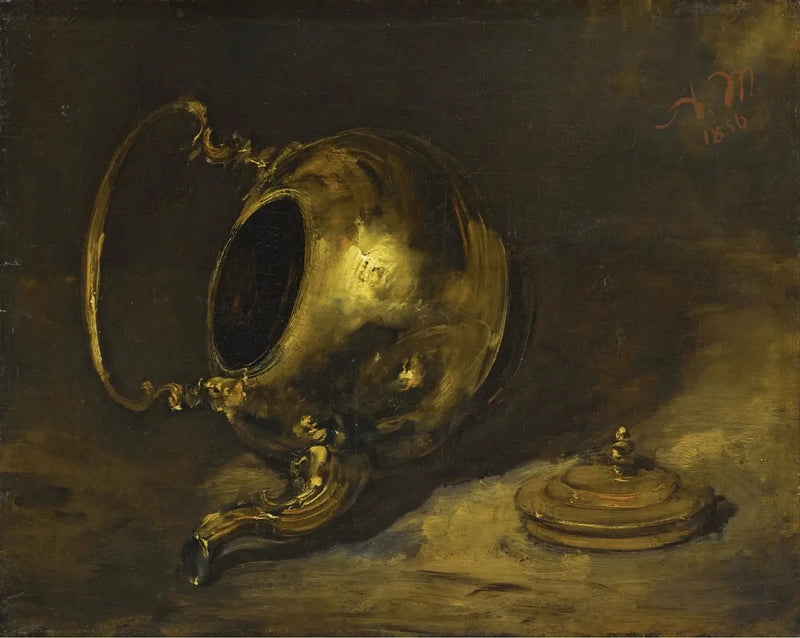 Odwrócony czajnik - Adolph von Menzel