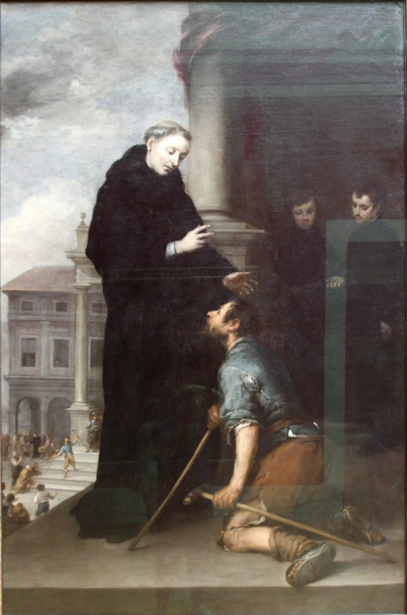 Thomas de Villanova leczy chorych - Bartolomé Esteban Murillo