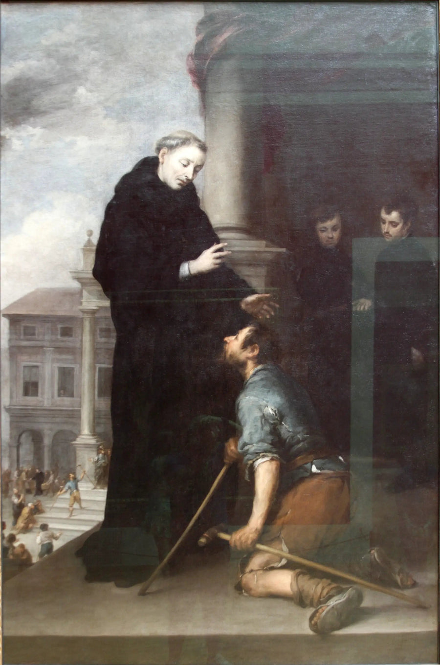 Thomas de Villanova leczy chorych - Bartolomé Esteban Murillo