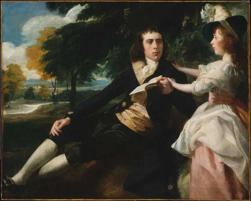 Thomas Lane i jego siostra Harriot - John Singleton Copley