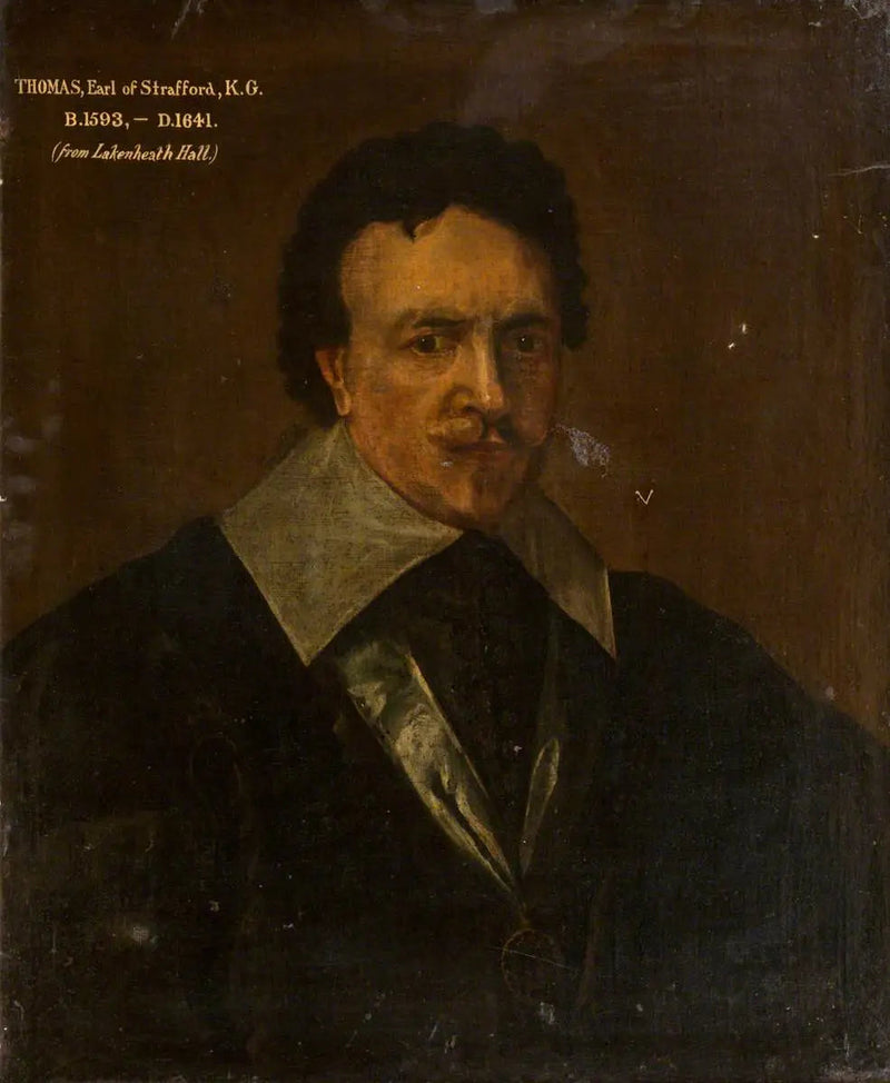 Thomas Wentworth (1593–1641), pierwszy hrabia Strafford - Antoine van Dyck
