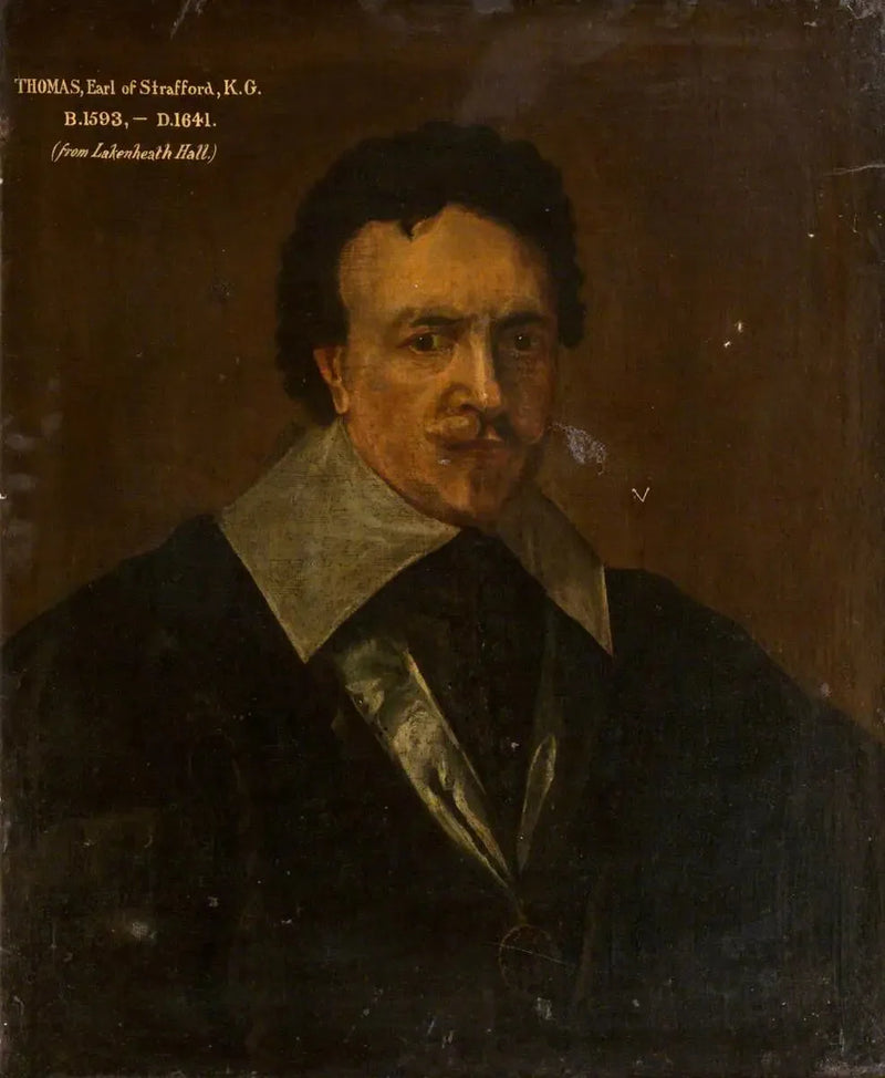 Thomas Wentworth (1593–1641), pierwszy hrabia Strafford - Antoine van Dyck