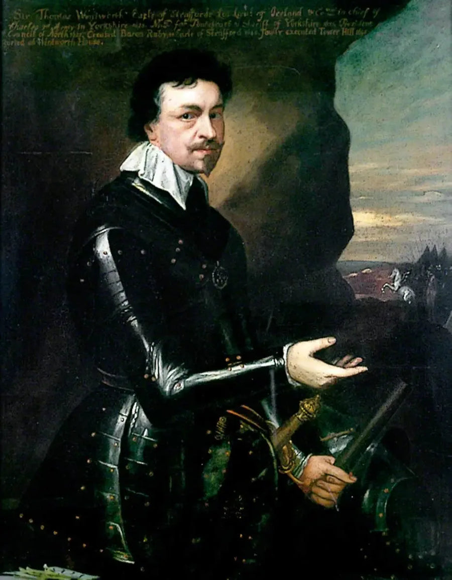 Thomas Wentworth (1593–1641), pierwszy hrabia Strafford - Antoine van Dyck
