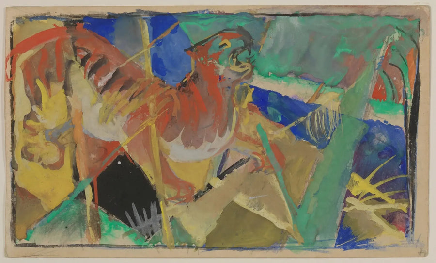 Tygrys w dżungli - Franz Marc