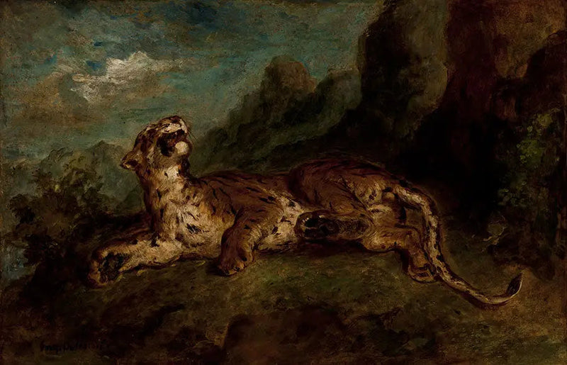 Tygrys - Eugène Delacroix
