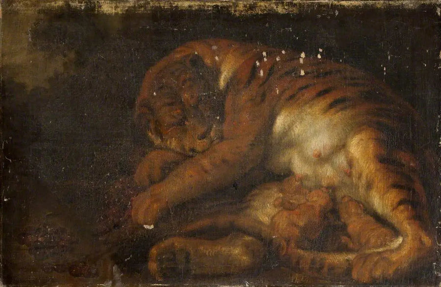 Tygrysica i jej młode - Peter Paul Rubens