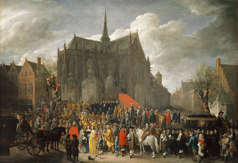 Strzelanie do ptaków w Brukseli - David Teniers Młodszy