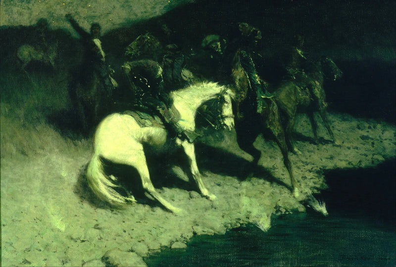 Strzelający - Frederic Remington