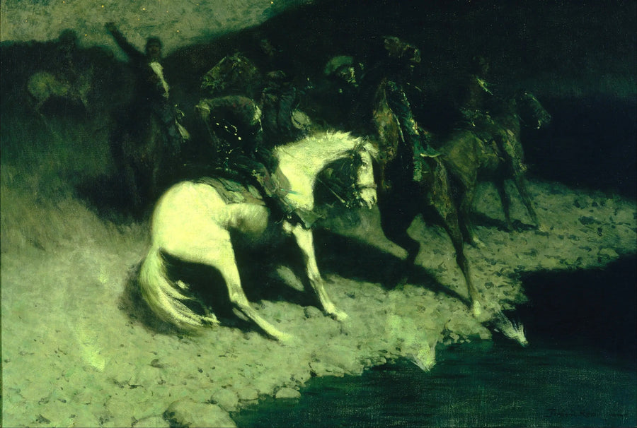Strzelający - Frederic Remington