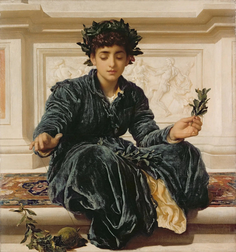 Tkanie korony - Frederic Leighton