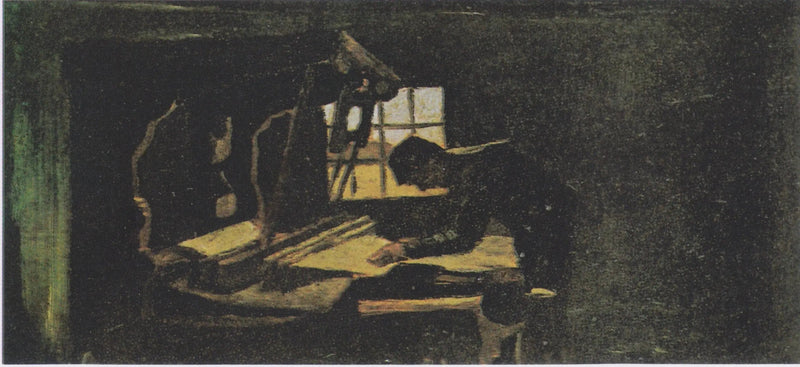 Tisserand układający nici - Vincent van Gogh