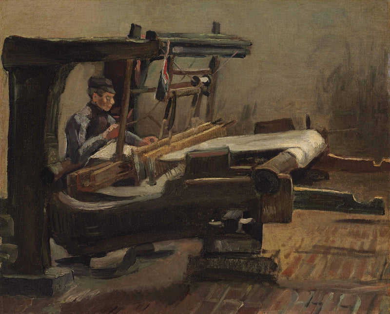 Tkacz zwrócony w prawo - Vincent van Gogh