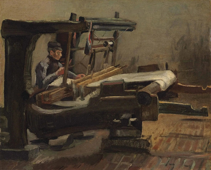 Tkacz zwrócony w prawo - Vincent van Gogh