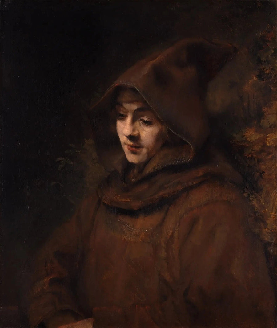 Titus w habicie - Rembrandt