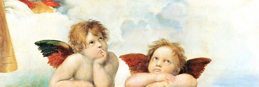 Cherubiny Madonny Sykstyńskiej - Rafael Santi