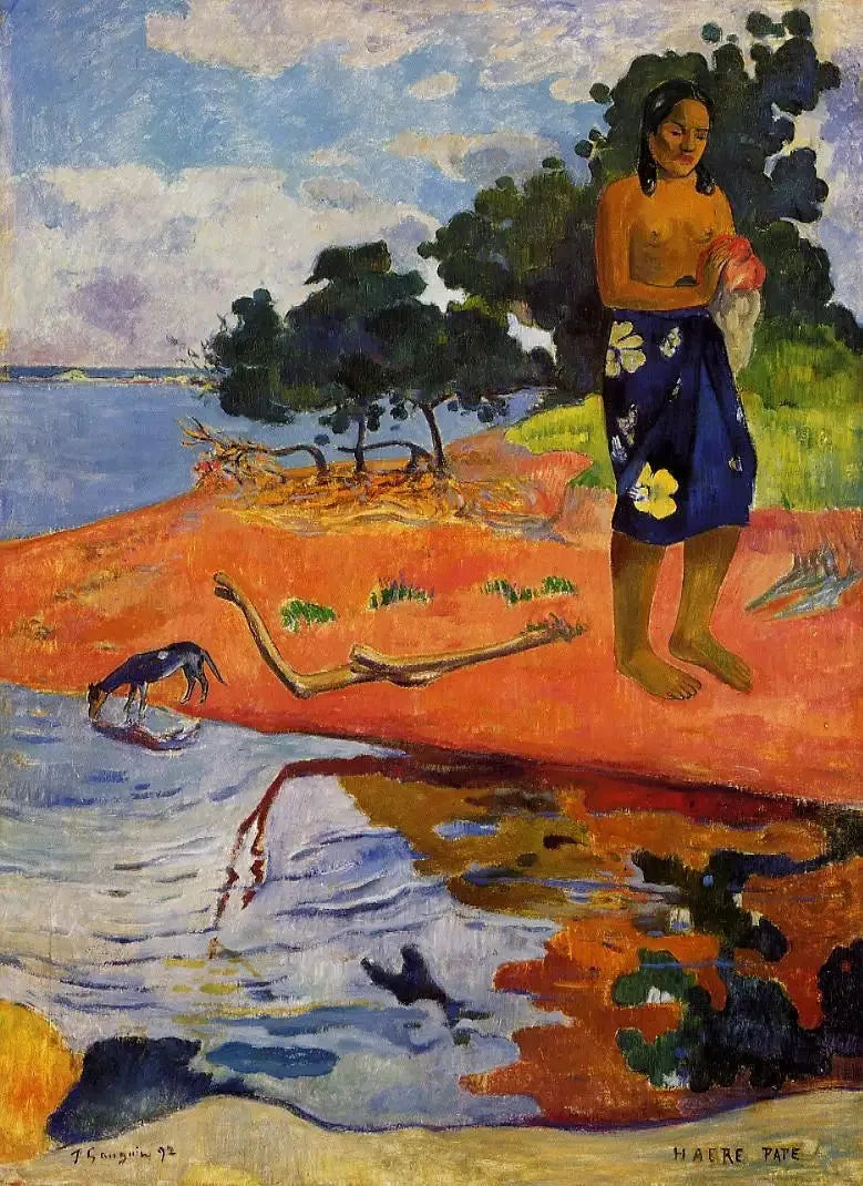 Poranna toaleta - Paul Gauguin