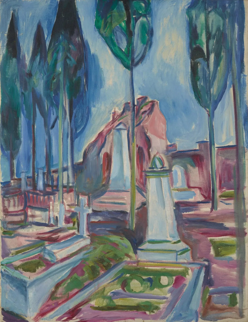 grób P.A. Muncha w Rzymie - Edvard Munch