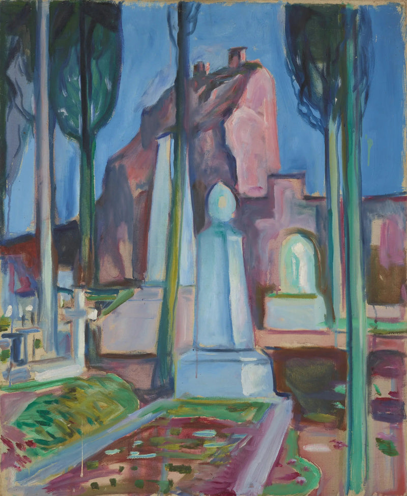 grób P.A. Muncha w Rzymie - Edvard Munch