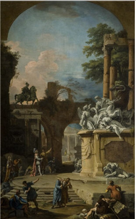 Grób księcia Devonshire - Sebastiano Ricci
