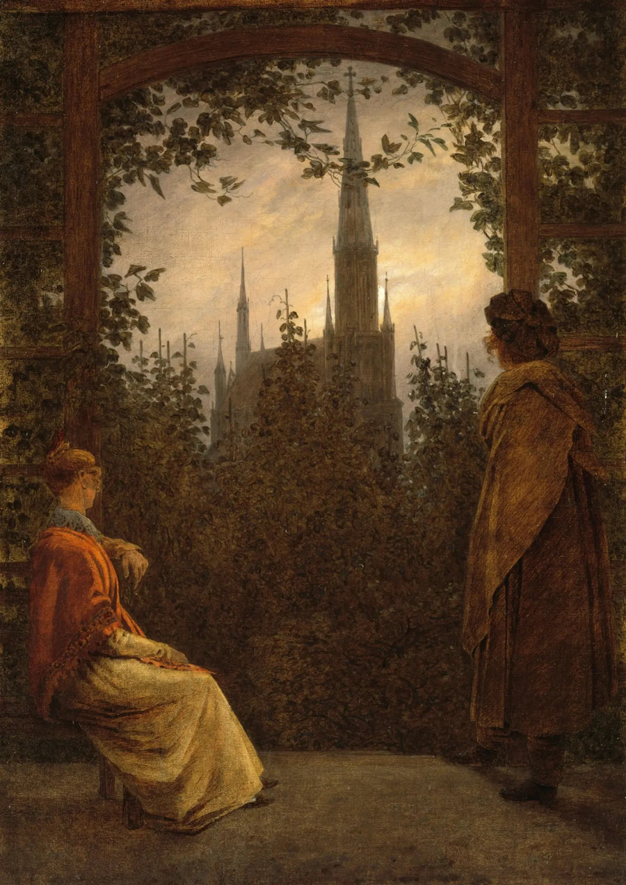 Altana w Greifzwaldzie - Caspar David Friedrich