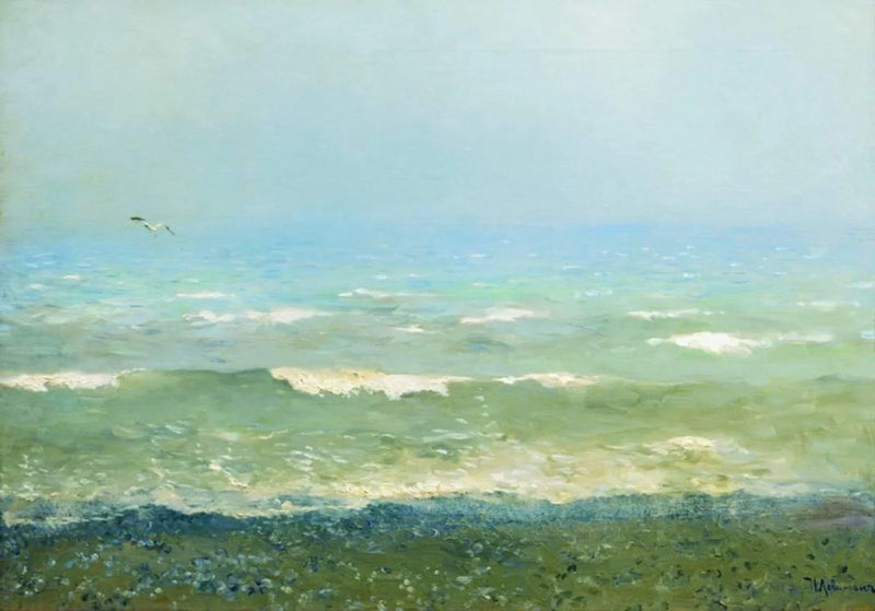 Rive de la Méditerranée - Isaac Levitan