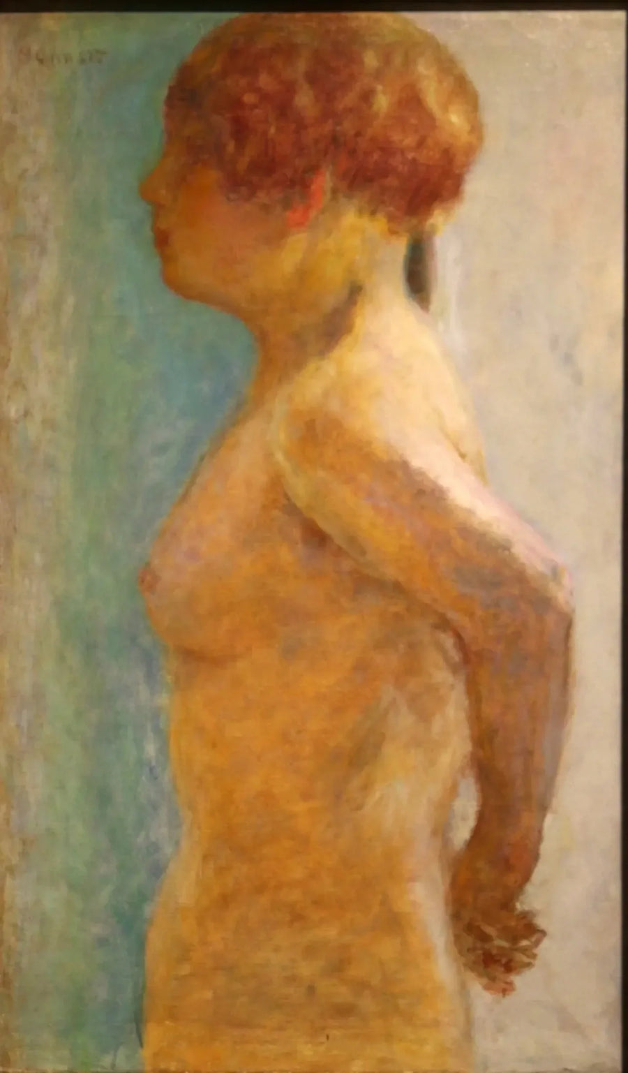 Torso kobiety, z profilu - Pierre Bonnard