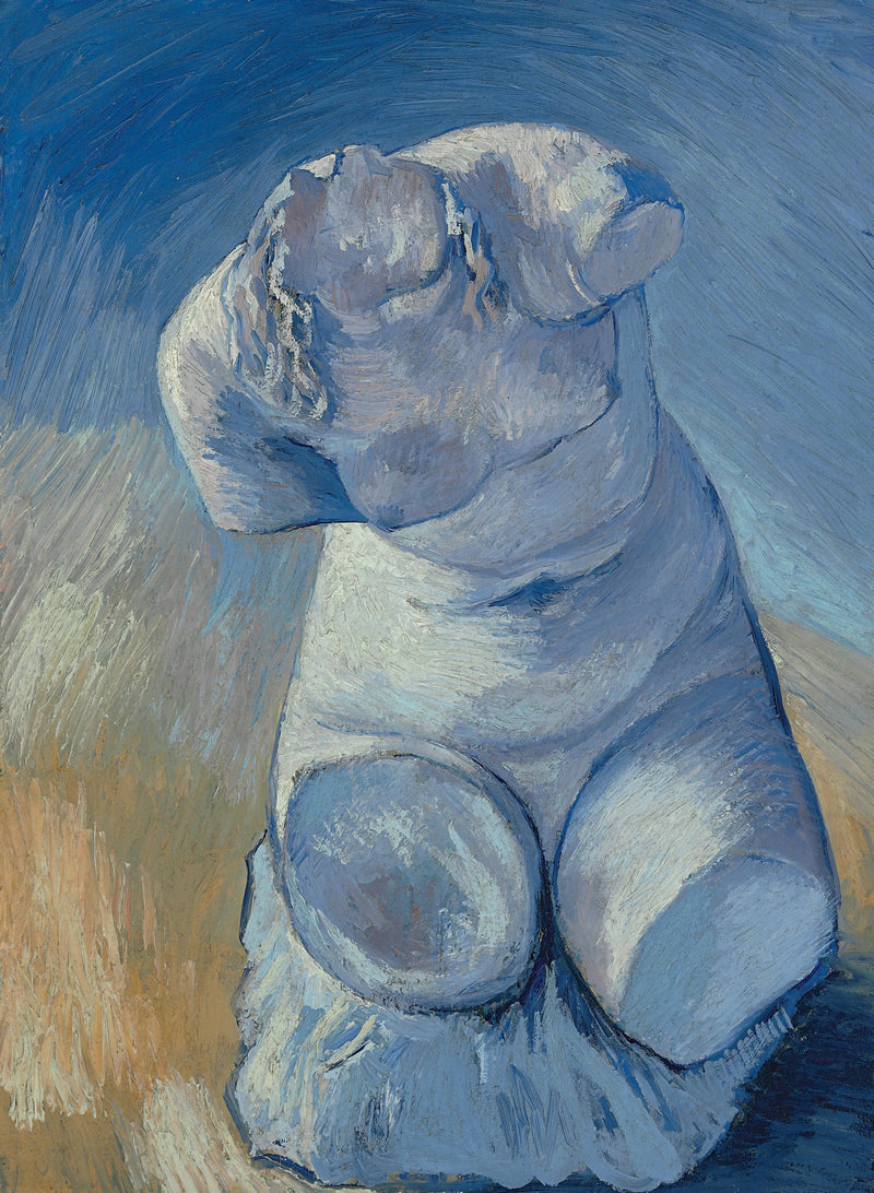 Figurka z gipsu: Tors kobiety, widok z przodu - Vincent van Gogh