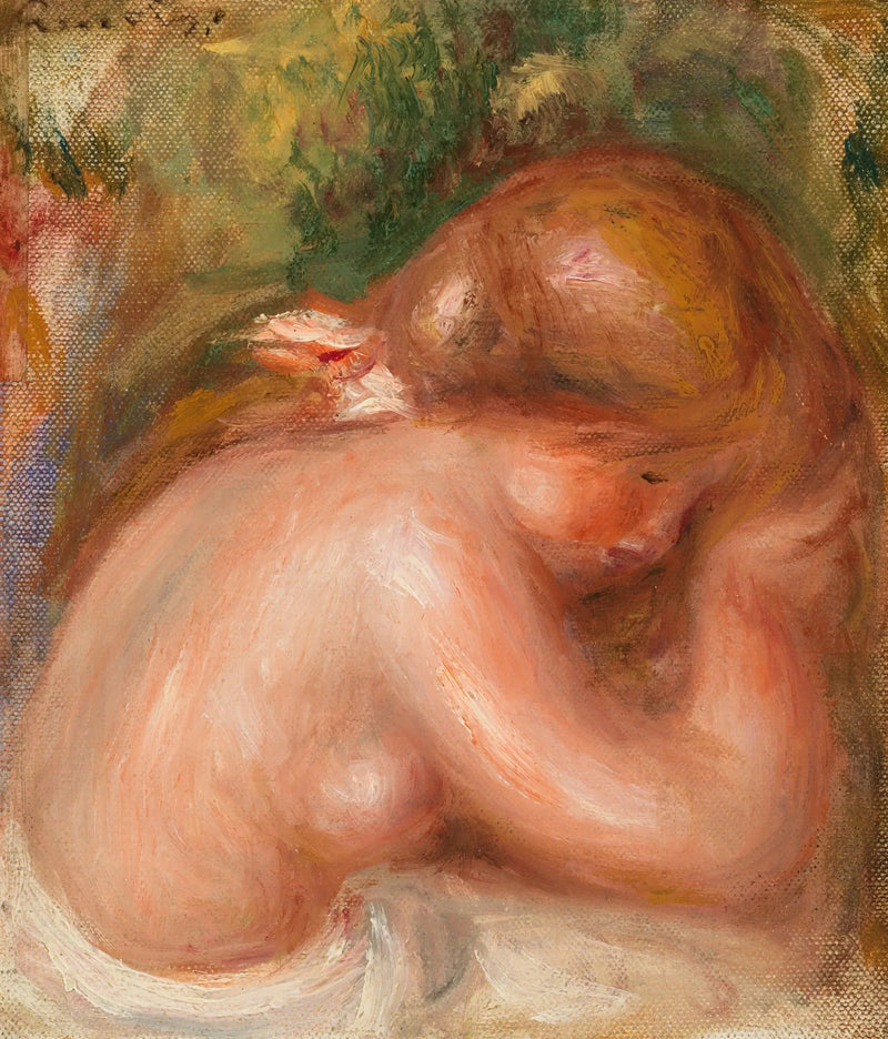 Nagie torsy młodej dziewczyny - Pierre-Auguste Renoir