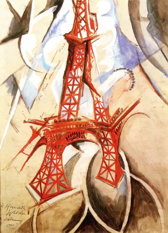 Wycieczka równoległa - Robert Delaunay