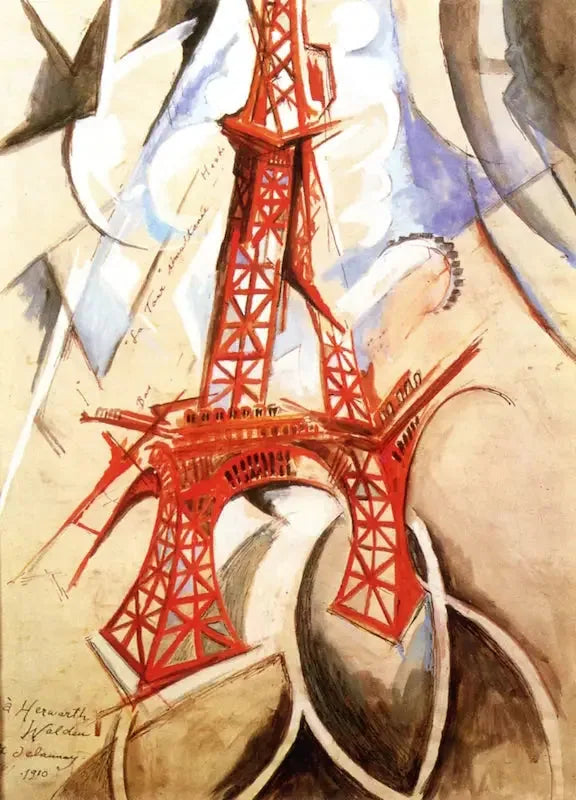 Wycieczka równoległa - Robert Delaunay