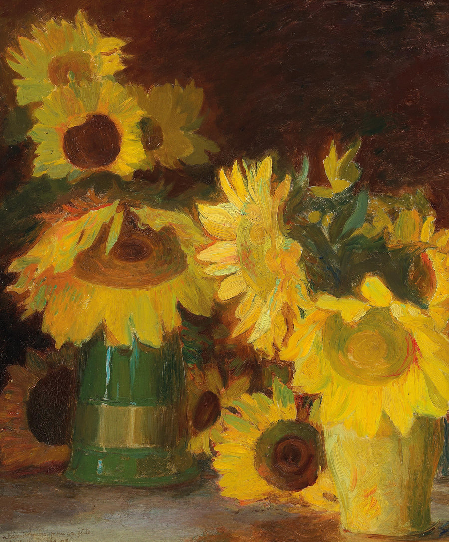 Tournesols, 1898 – Charles-Marie Dulac