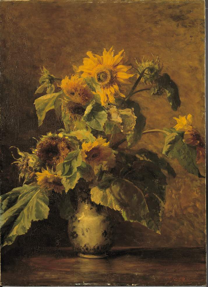 Tournesols de Gerardina van de Sande Bakhuyzen, reproduction du tableau