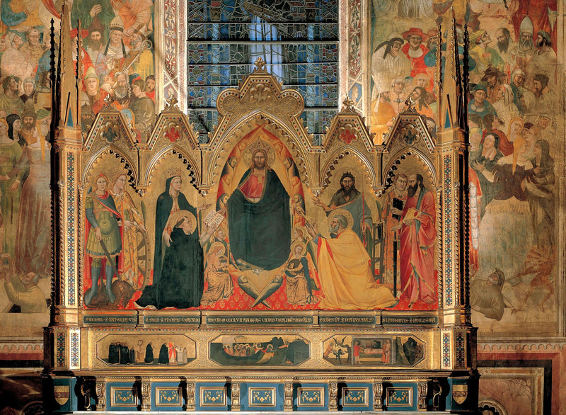 Traditio Legis i Trinity - Andrea Orcagna