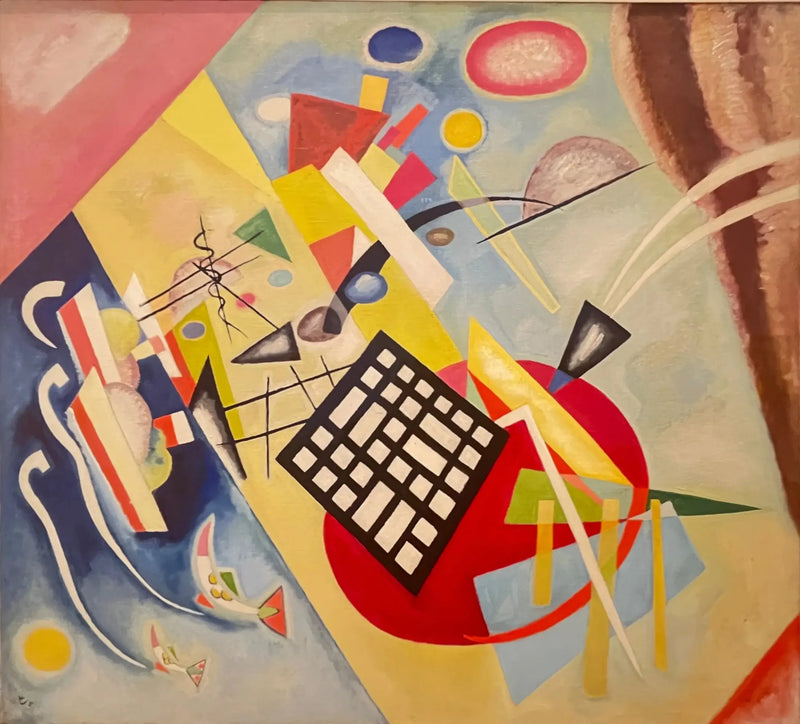 Czarna struktura - Wasilij Kandinsky