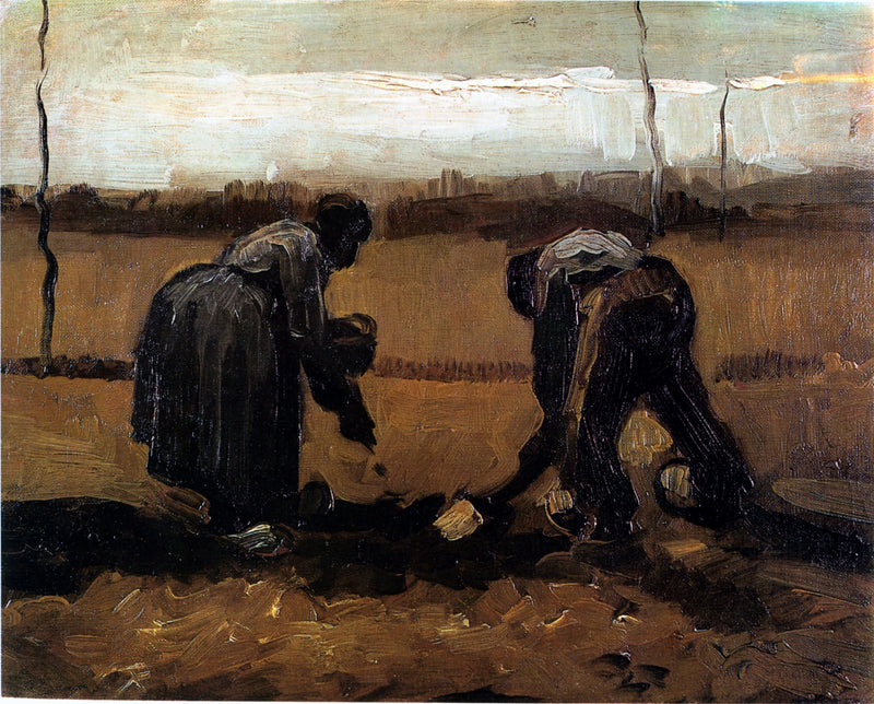 Praca na polu - Vincent van Gogh