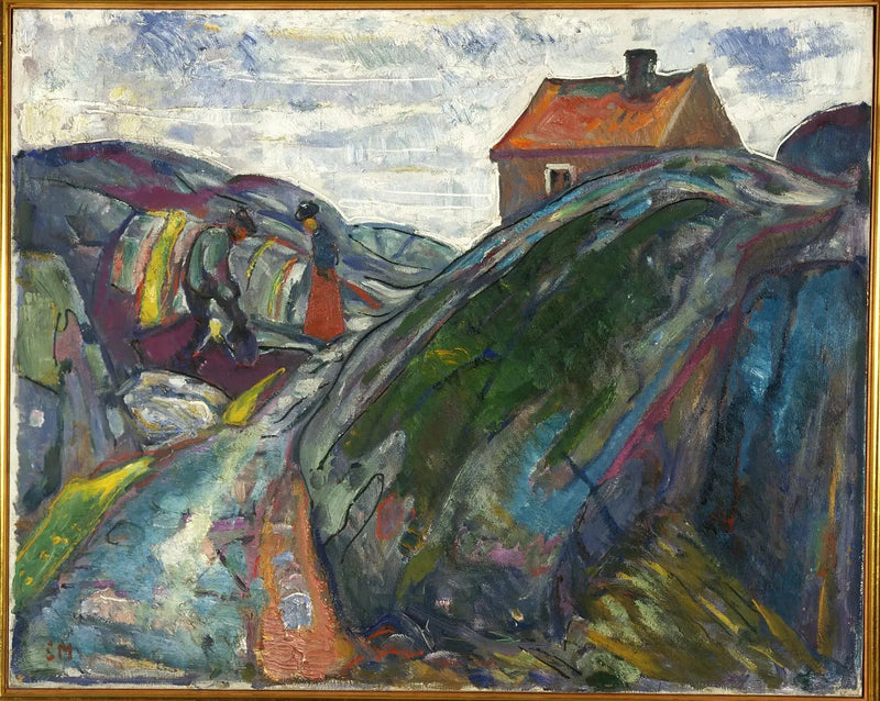 Wiosenna praca w Skerries - Edvard Munch