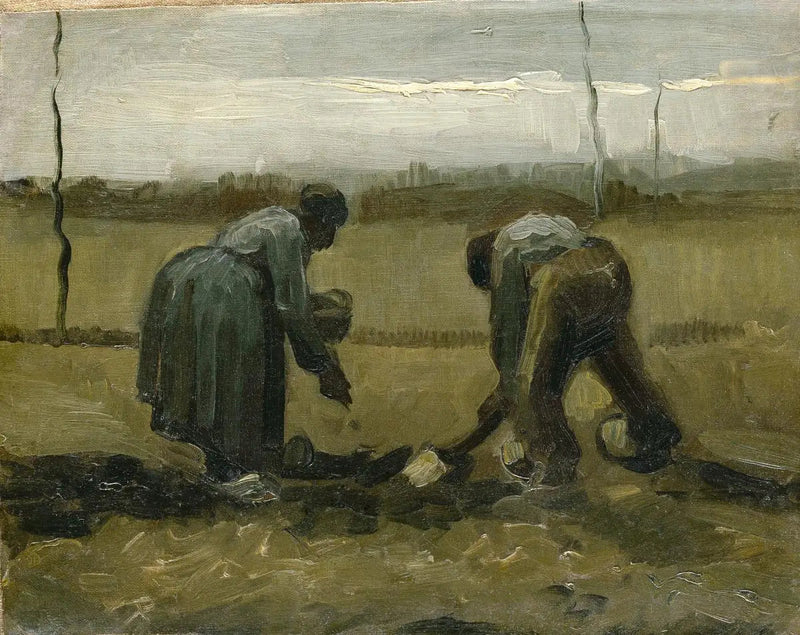 Praca na polu - Vincent van Gogh