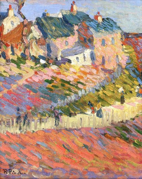 Prace na polu - Robert Antoine Pinchon
