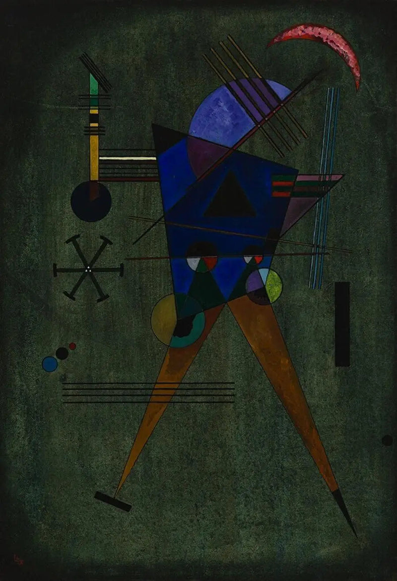 Czarny trójkąt - Wasilij Kandinsky