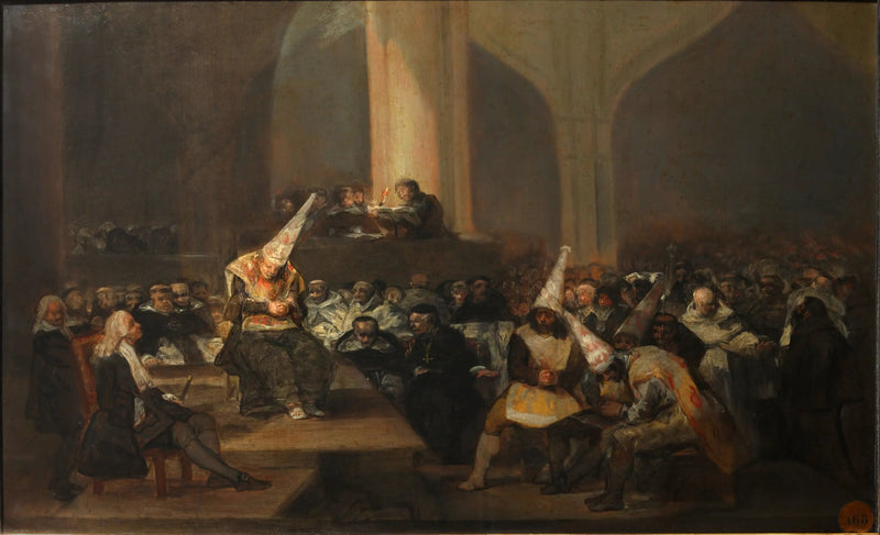 Trybunał Inkwizycji - Francisco de Goya