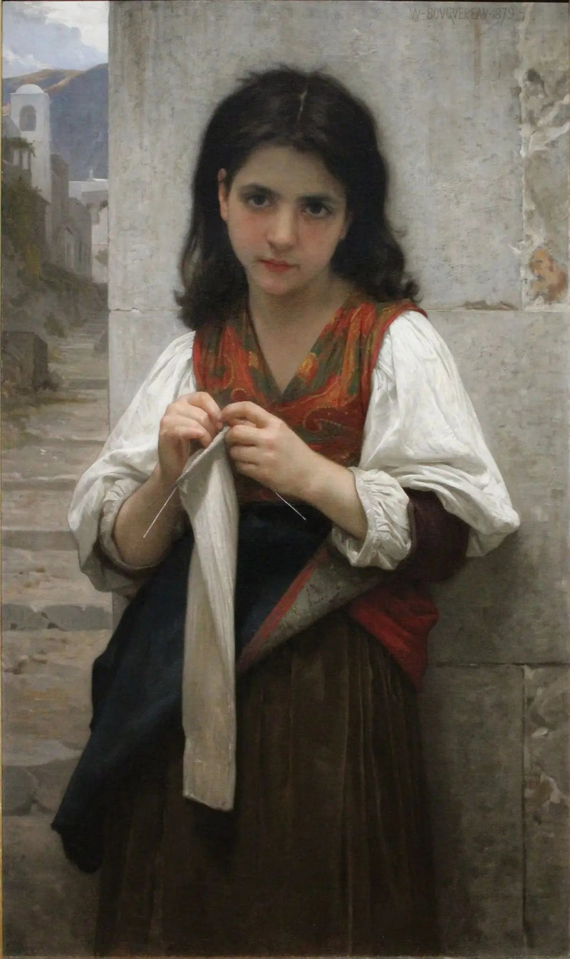 Robótka na drutach - Bouguereau