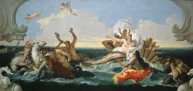 Triumf Amphitrite - Giovanni Battista Tiepolo