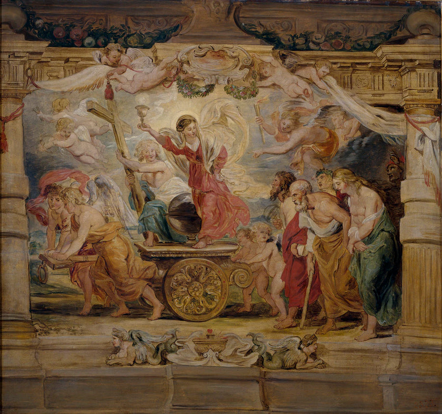 Le triomphe de la foi - Artiste inconnu