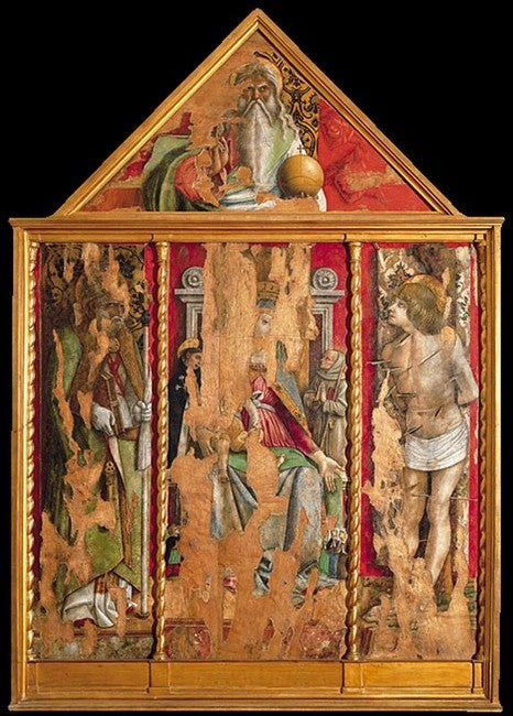 Tryptyk - Carlo Crivelli